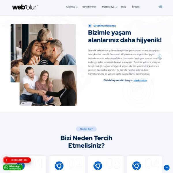 Hazır Kurumsal Web Sitesi - Görsel 3